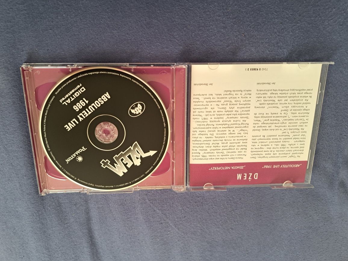 Dżem Absutely Live 1986/Zemsta Nietoperzy Wydanie Specjalne CD2 Nowe