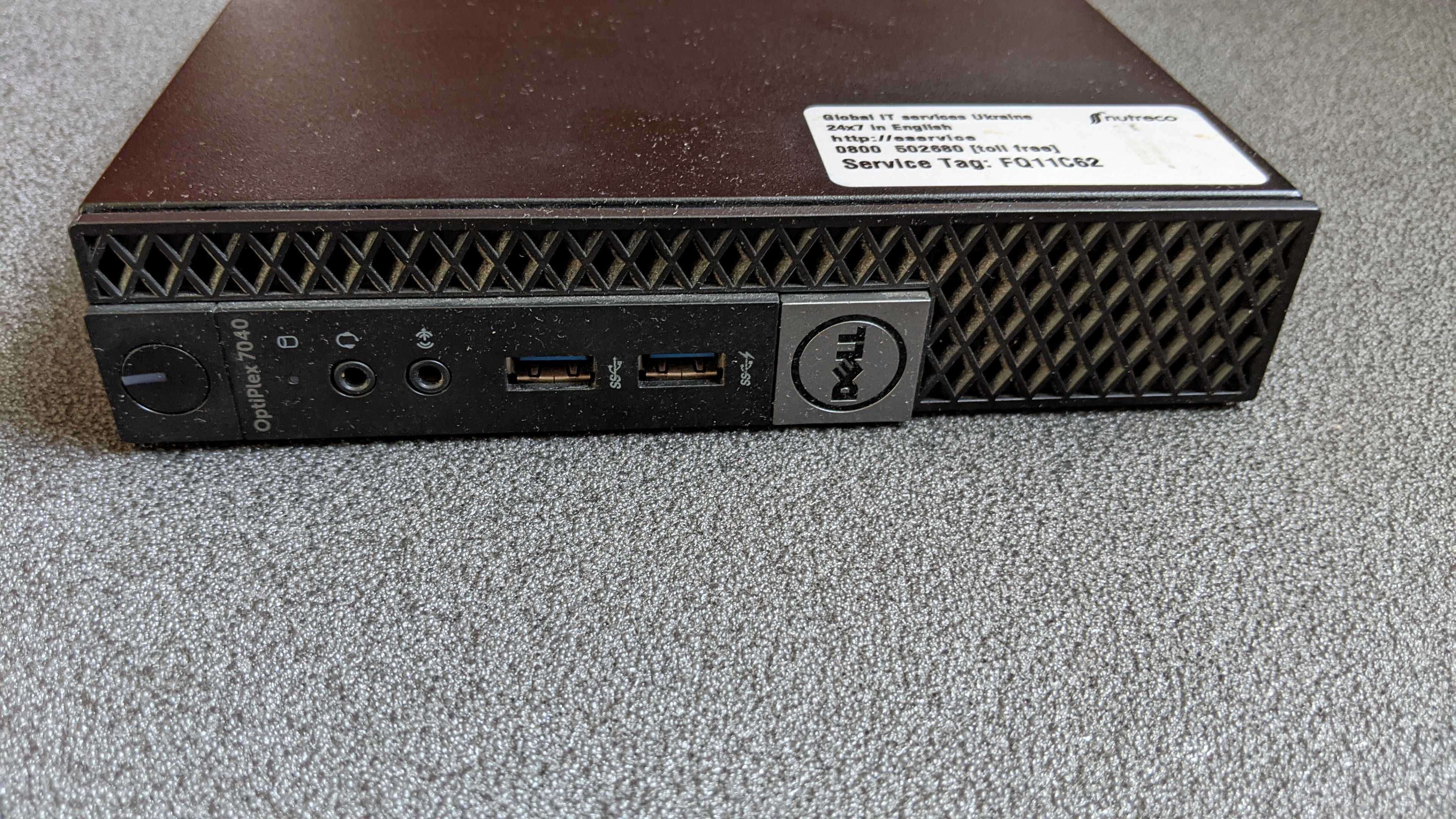 Неттоп Dell OptiPlex 7040M i5-6500T 8GB 128GB M.2 SSD Win 10 Wi Fi