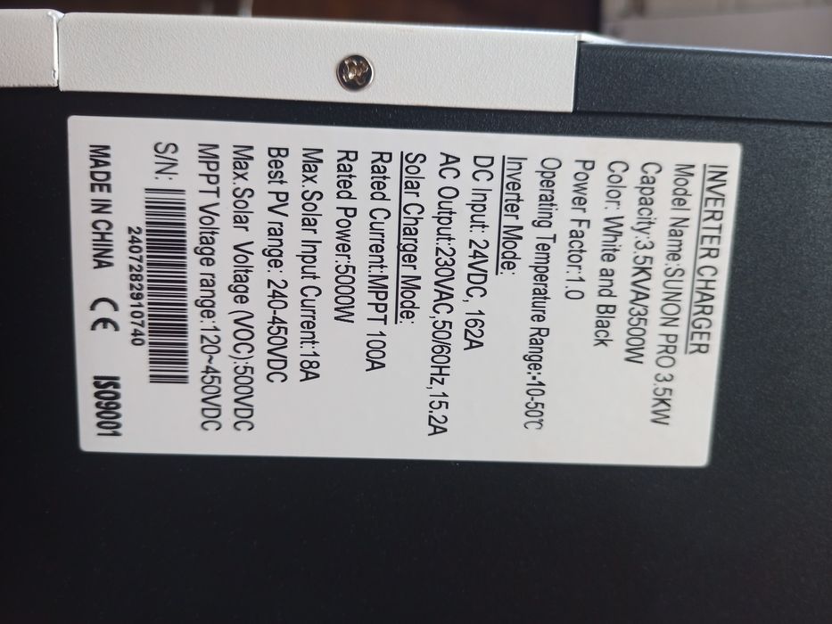 Гібридний інвертор Sako Sunon pro 3,5квт