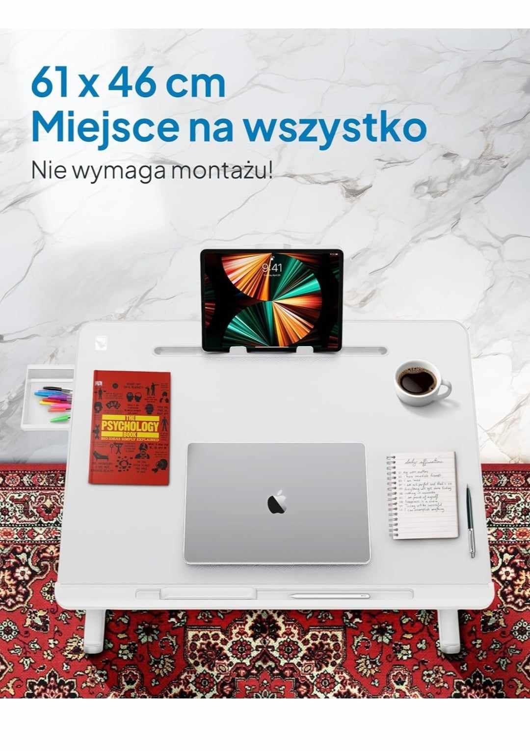 Cooper Desk PRO regulowane biurko na laptopa