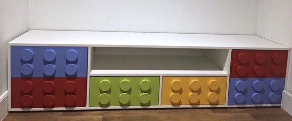 Meble LEGO dla dzieci komoda szafka rtv szafki biurko regał