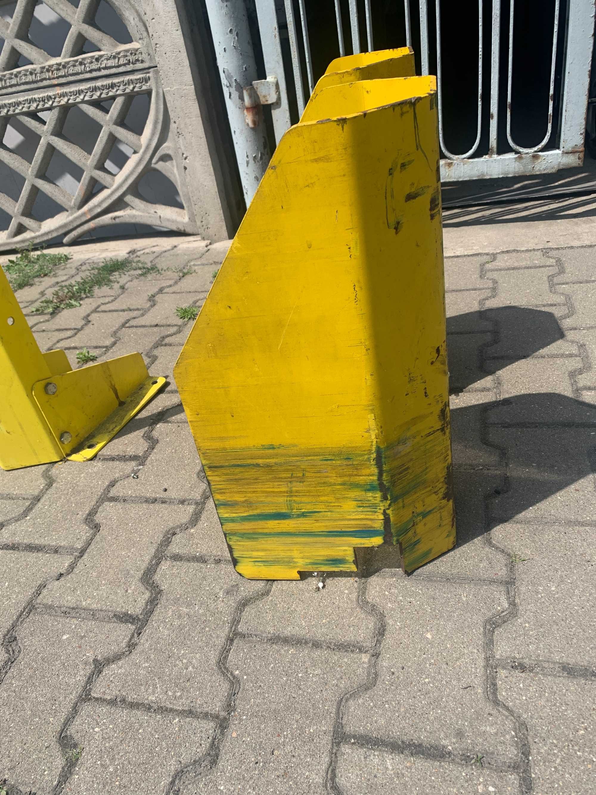 Stalowe osłony nogi regału magazynowego odbój odbojnica odbojnik