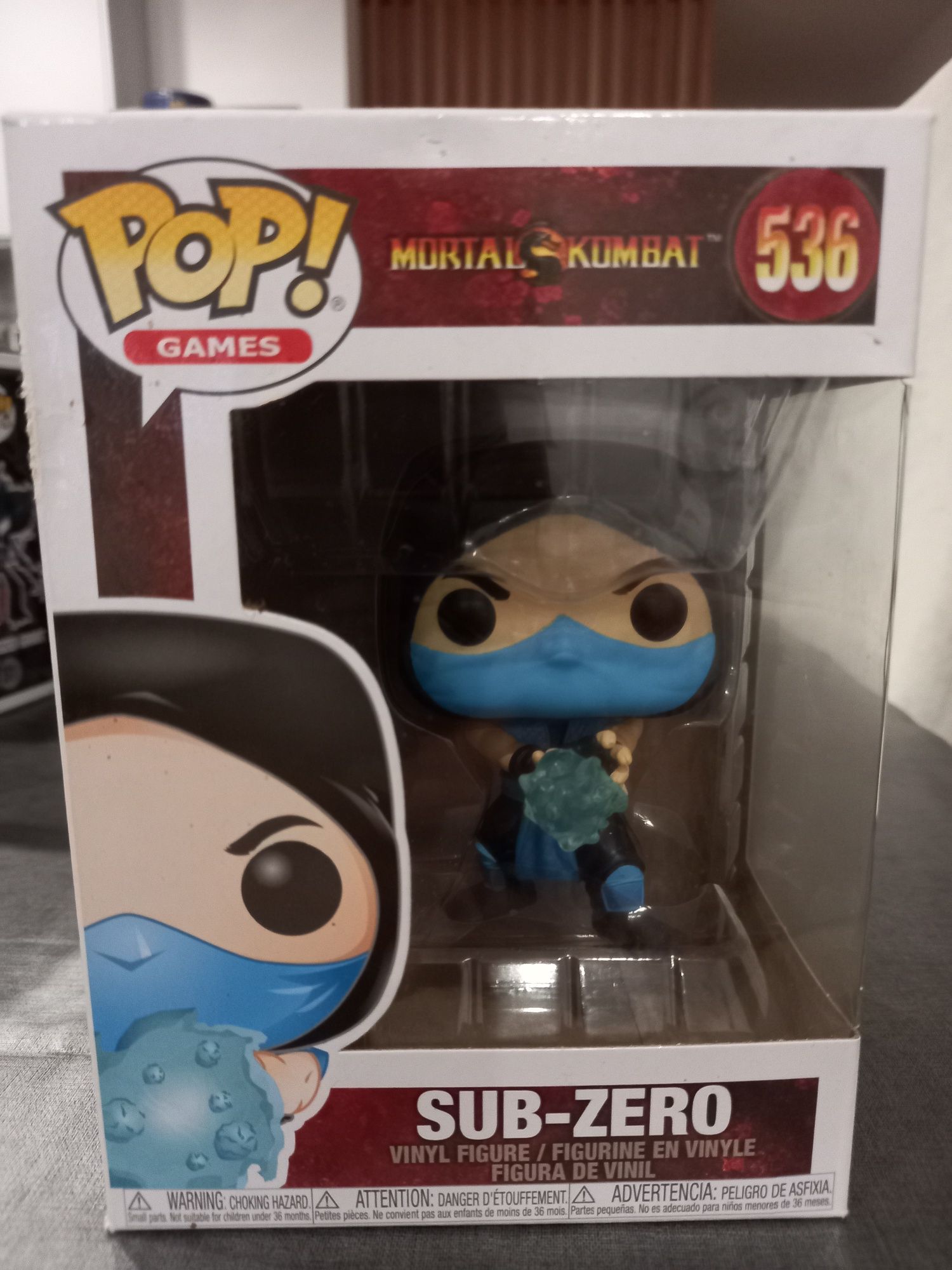 Pop funko sub zero (mortal kombat)