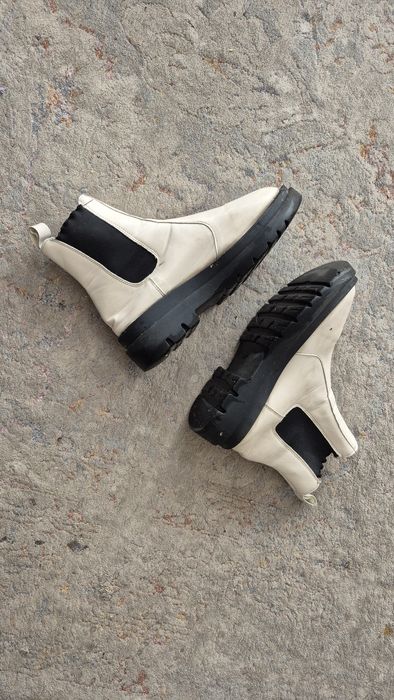 Botki sztyblety beżowe r. 36