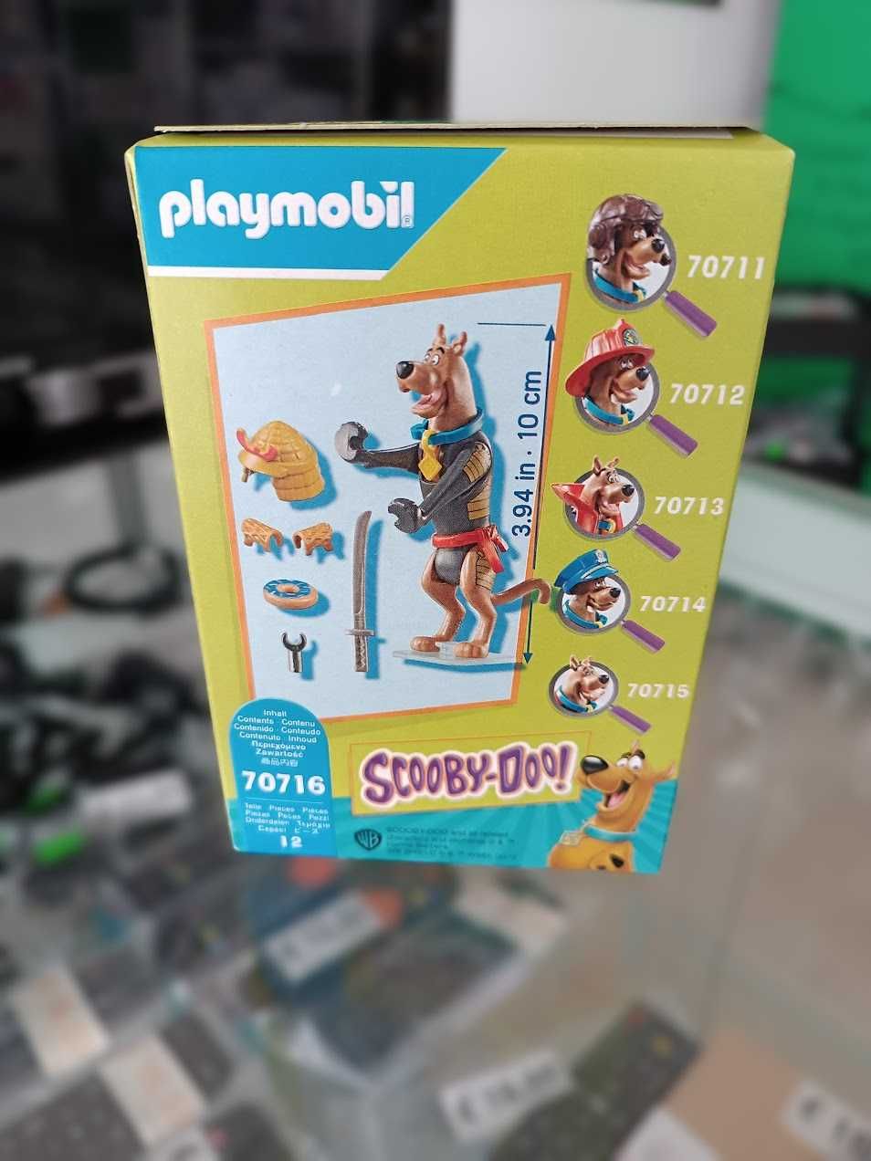 PROMO:Playmobil Scooby Doo Figura de Ação Samurai 70716