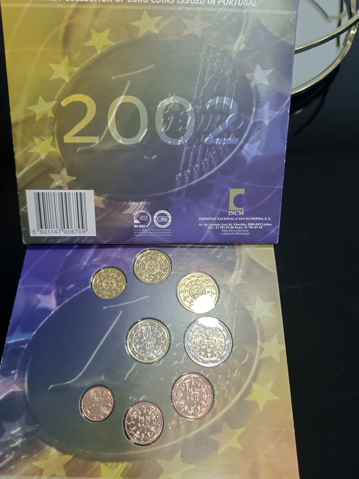 Set moedas de Portugal