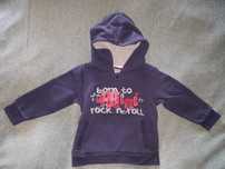 Bluza z kapturem dla chłopca rozm.86-92 cm