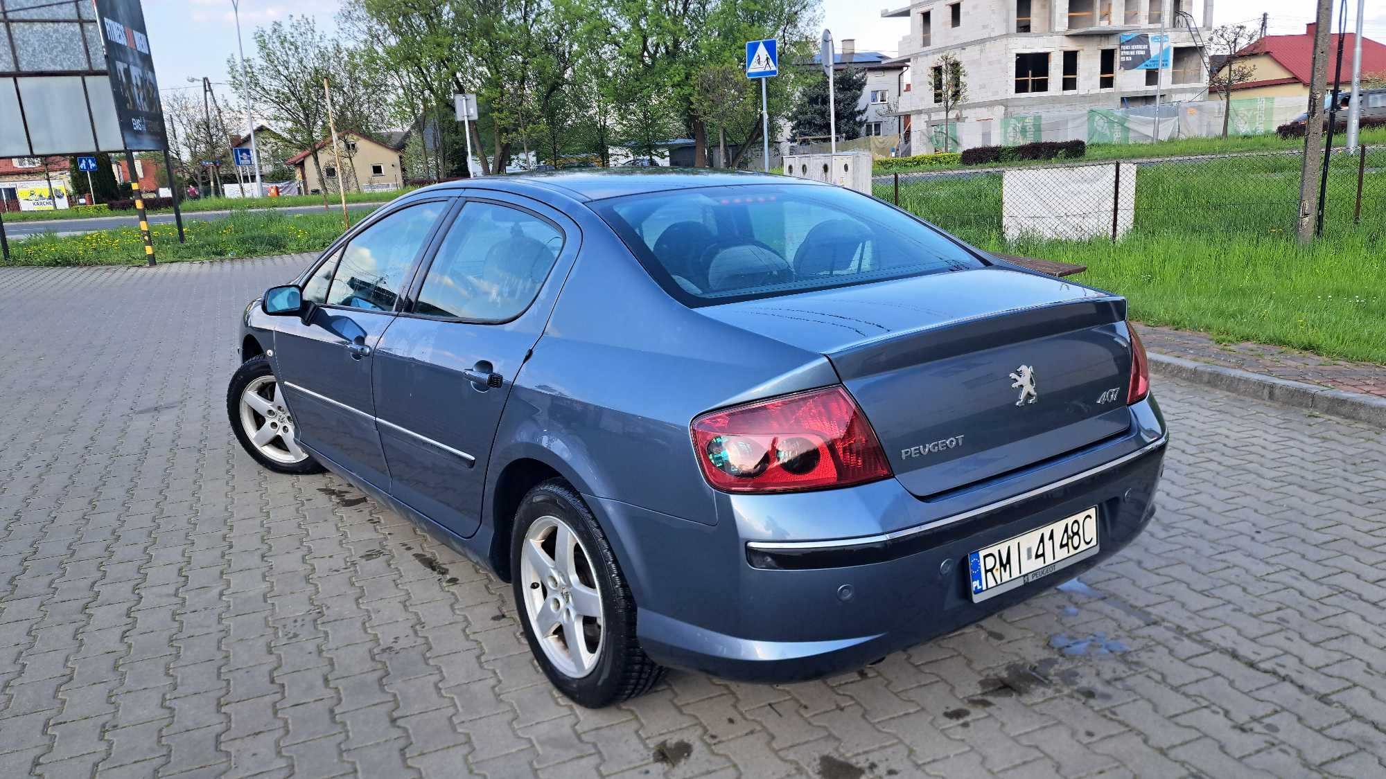 Peugeot 407, 1,8PB, 2005, 212,5 tys km, 5900PLN