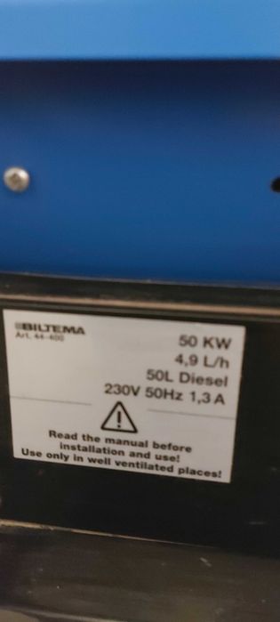 Nagrzewnica 50kw diesel