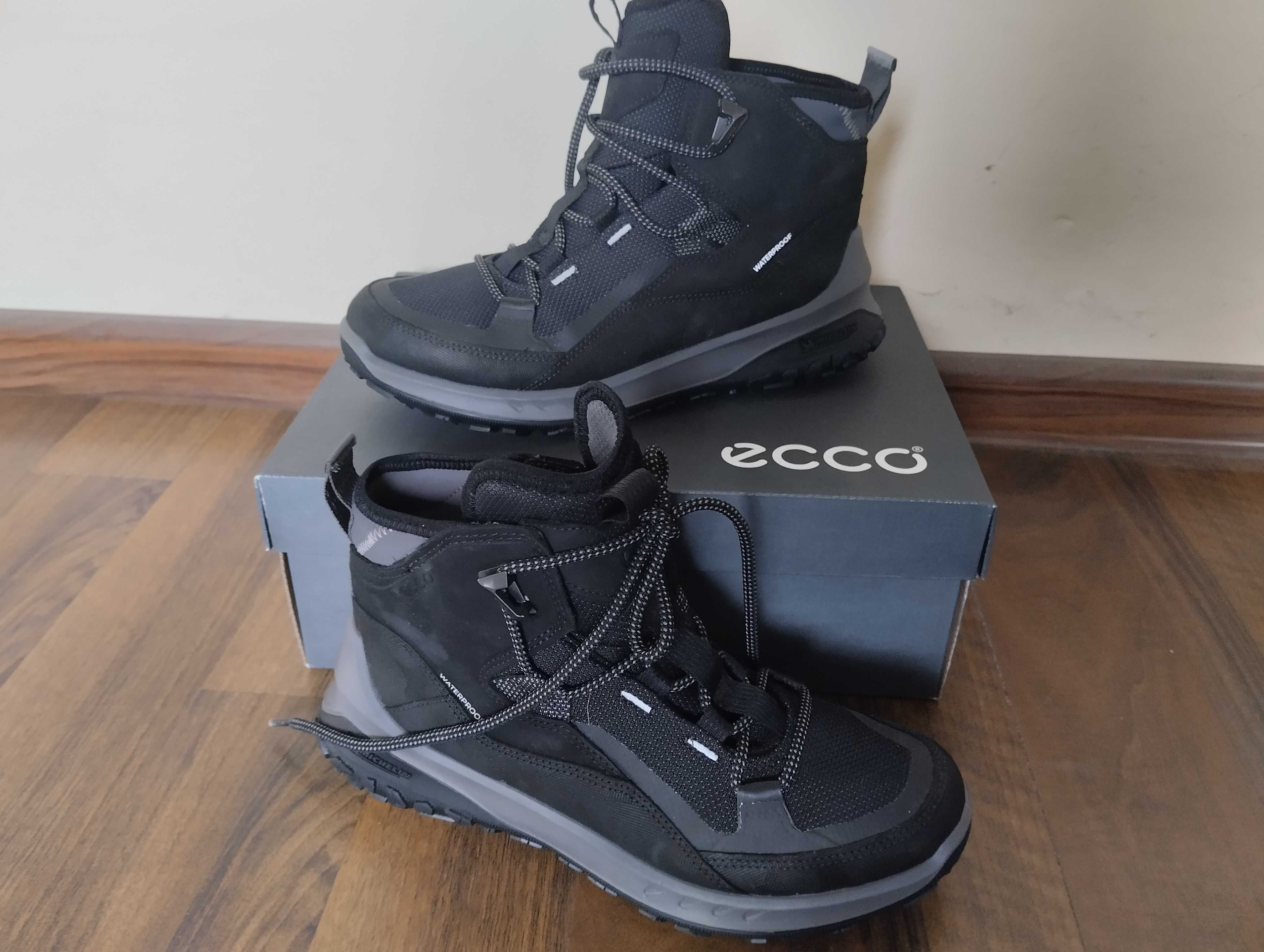 ECCO Trekkingi Ult-Trn Waterproof | Wysokie buty trekkingowe | r. 37