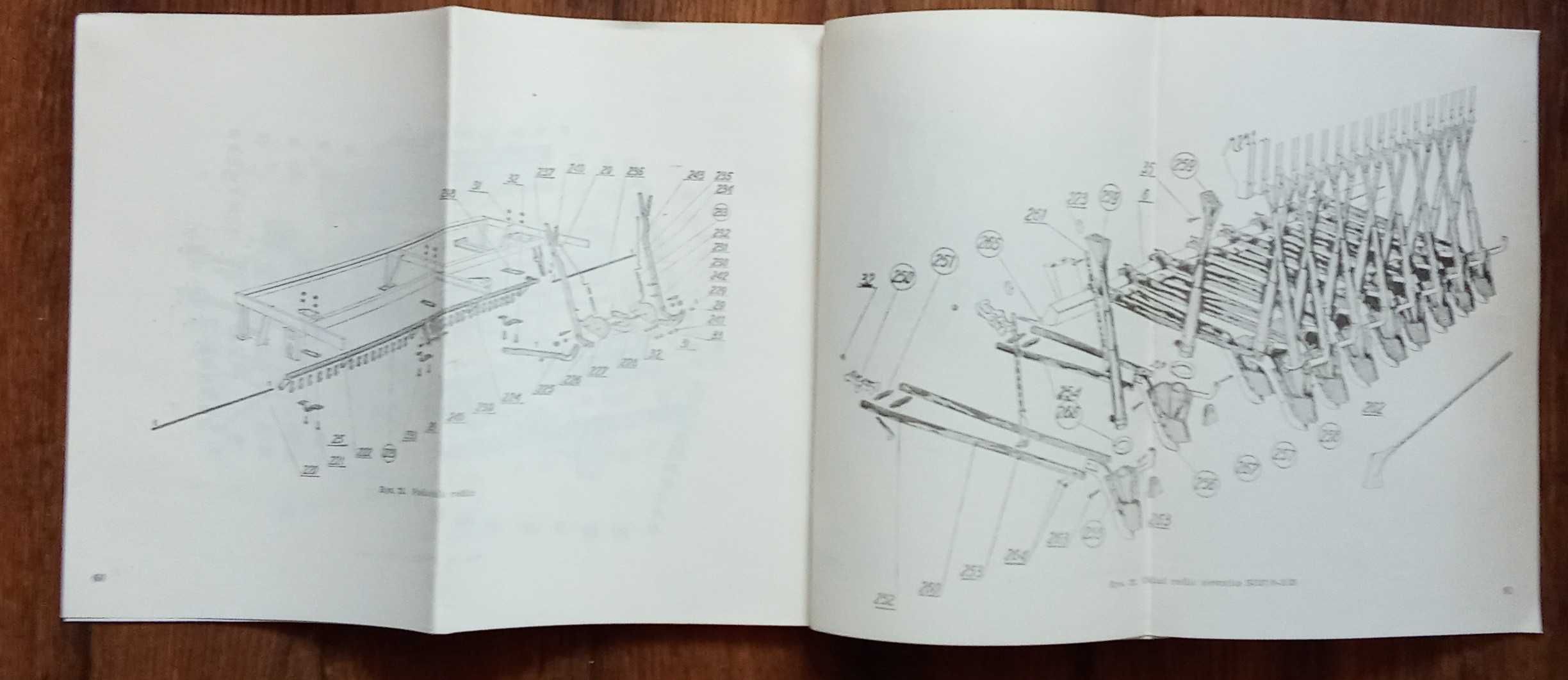 Instrukcja siewnik Kujawiak S037 katalog części S036
