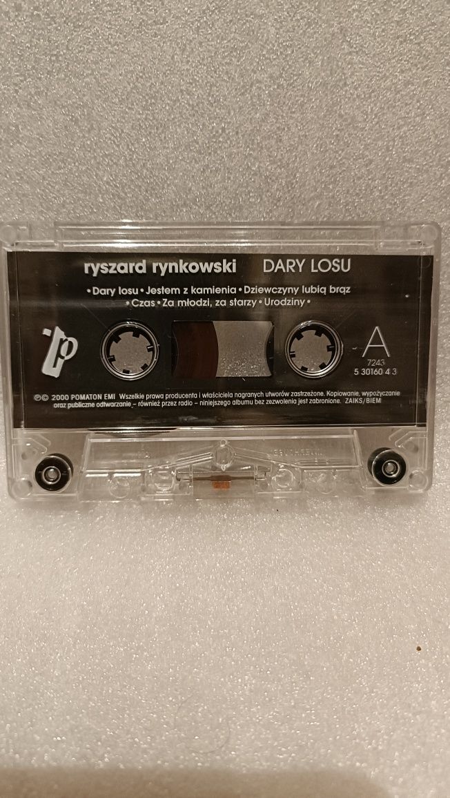 RYSZARD RYNKOWSKI "dary losu" na kasecie