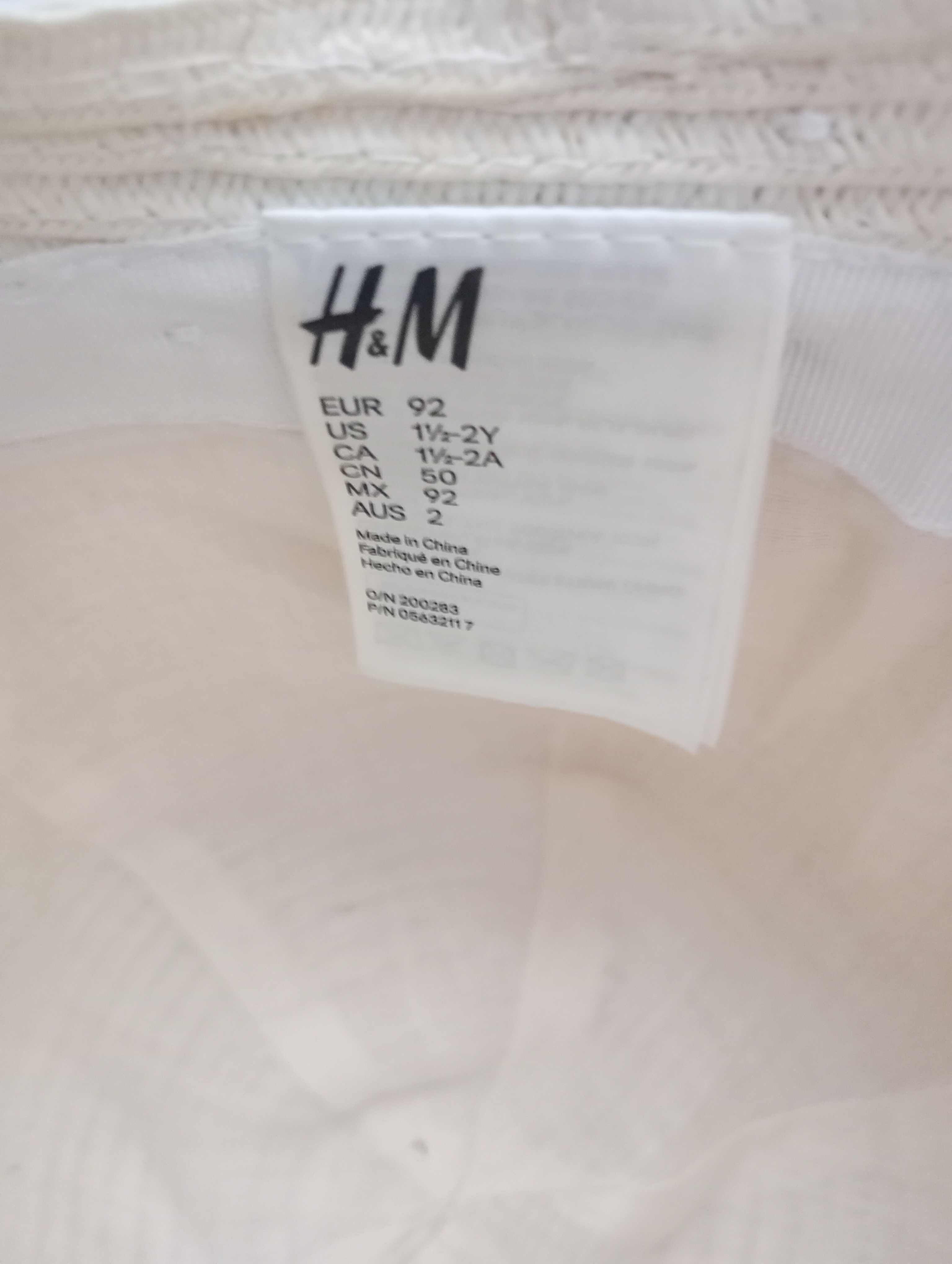 Kapelusz dla dziewczynki h&m rozmiar 92