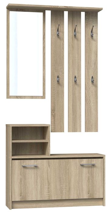 Garderoba Wieszak Lustro VERA szafka na buty RÓŻNE KOLORY