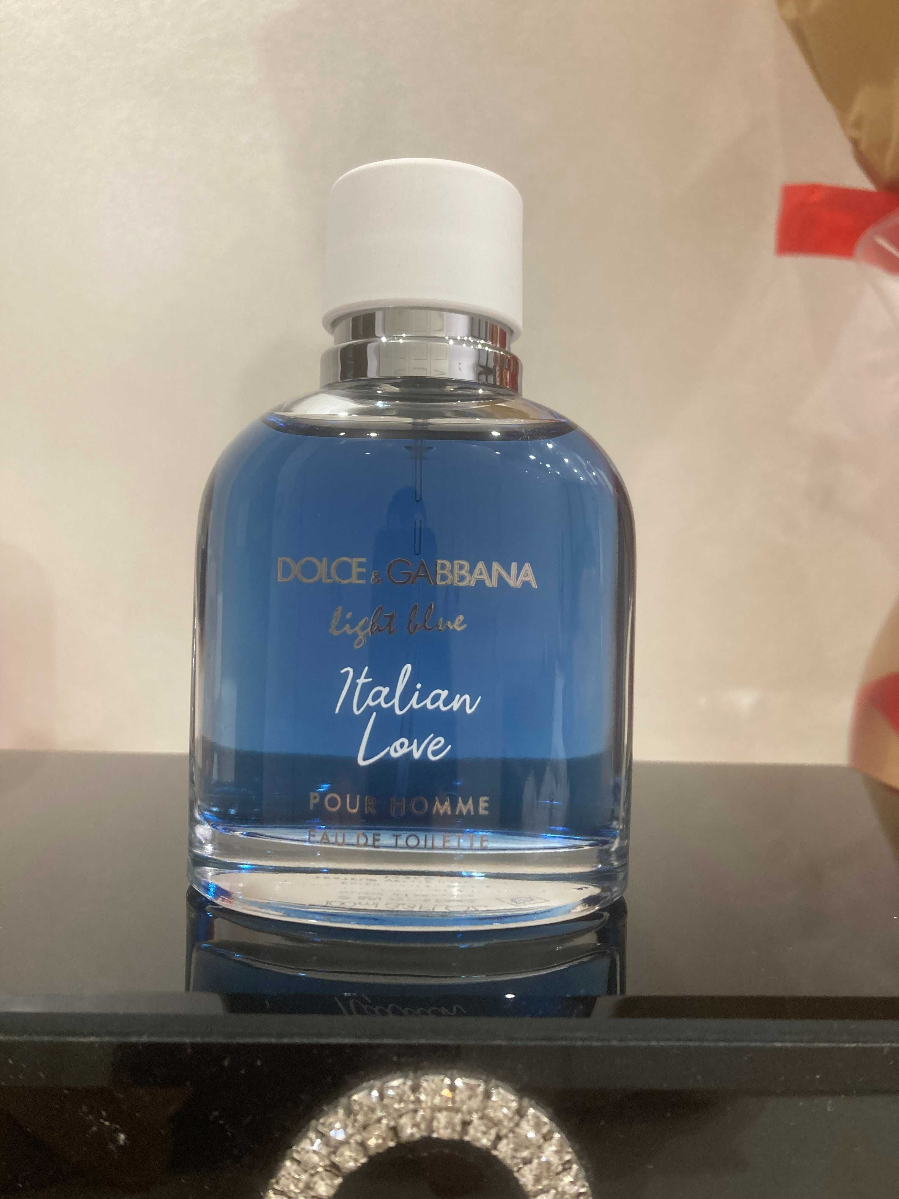 Unikat Męski Perfum Dolce&Gabbana Light Blue Italian Love 100 ml Nowy!