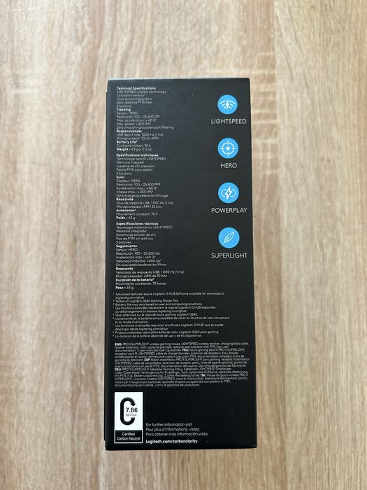 Rato logitech g pro x superlight