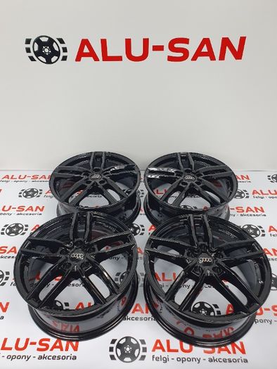 NOWE Alufelgi AUDI 17" 5x112 A3 8P0 8V0 8V5 A4 B5 B6 B7 A6 Czarne