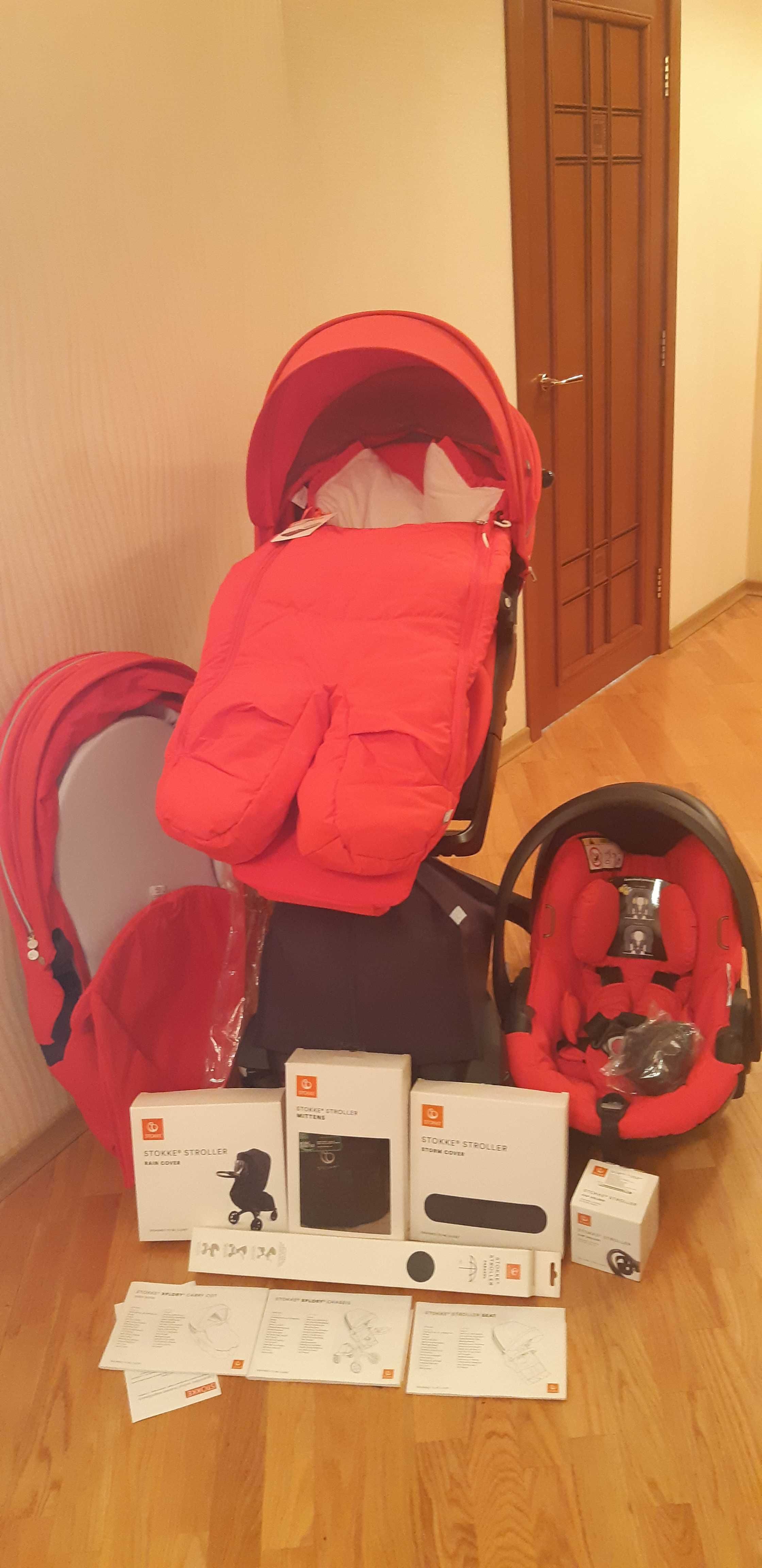 Коляска Stokke Xplory V6 3в1 TOP комплектация