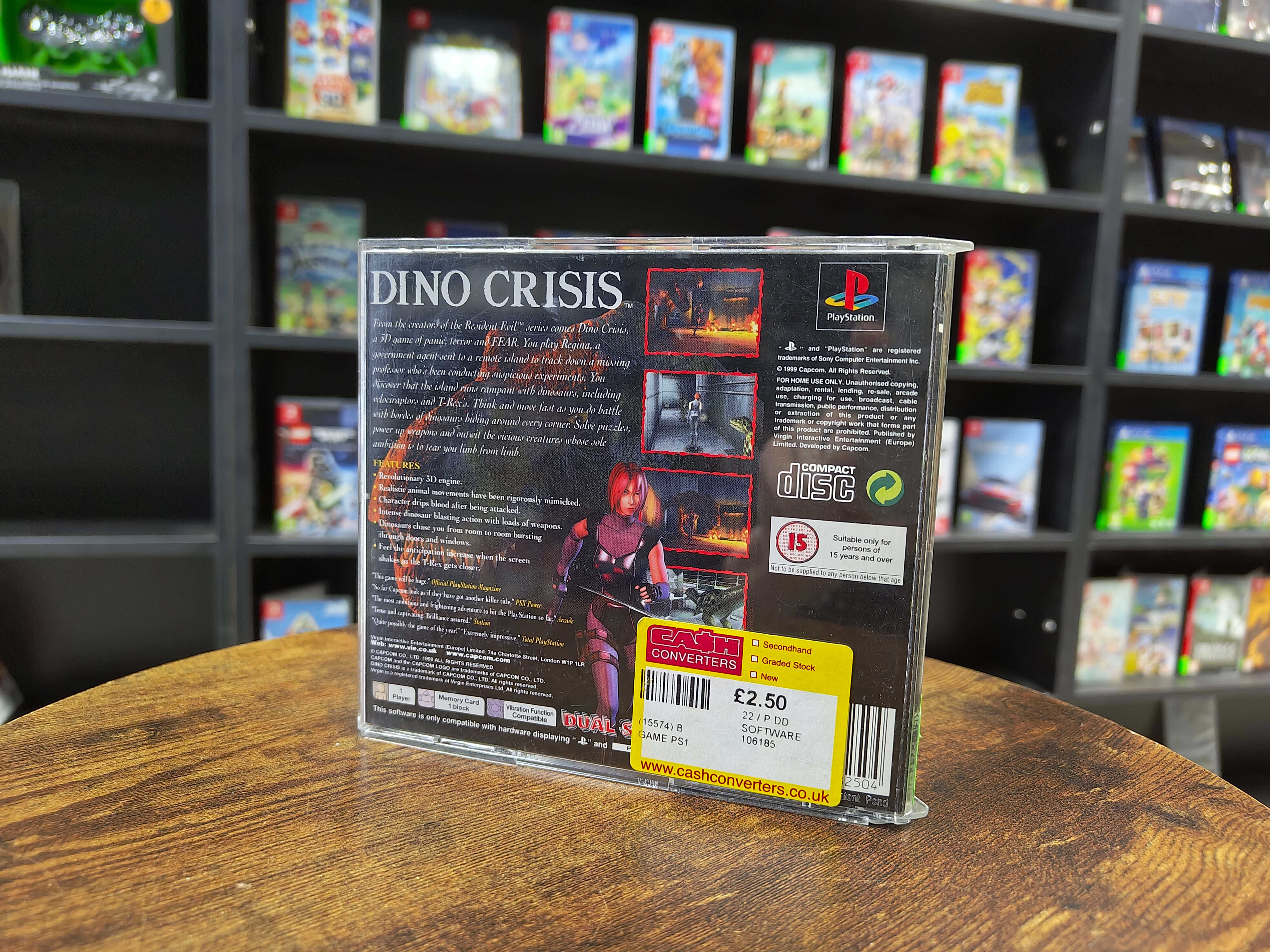 Dino Crisis PS1 PSX ANG - Sklep Będzie Granie Katowice