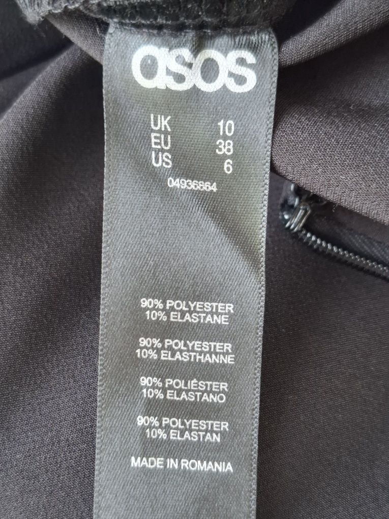 Czarny kombinezon Asos toz.38 M