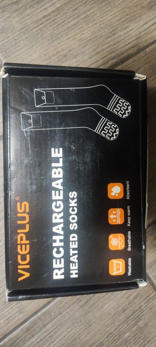 Носки з підігрівом на акумуляторах 6000мАh