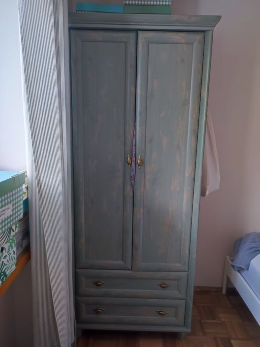 Komplet mebli BRW Retro zielone