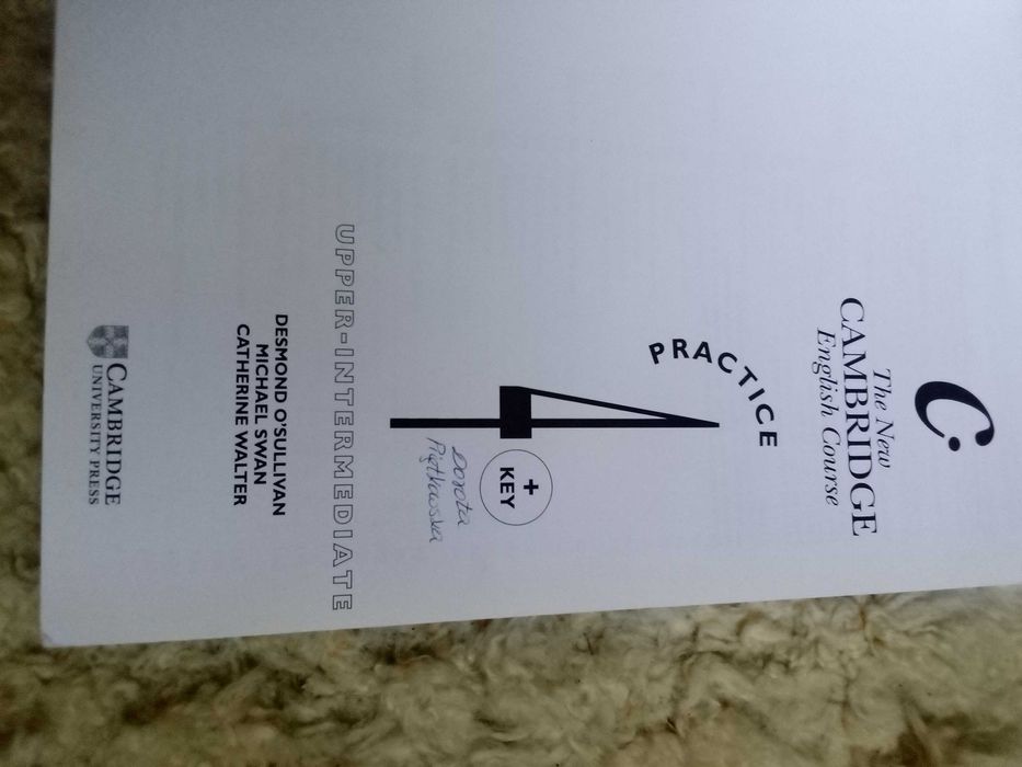The New Cambridge English Course 4 practice upper intermediate ćwiczeń
