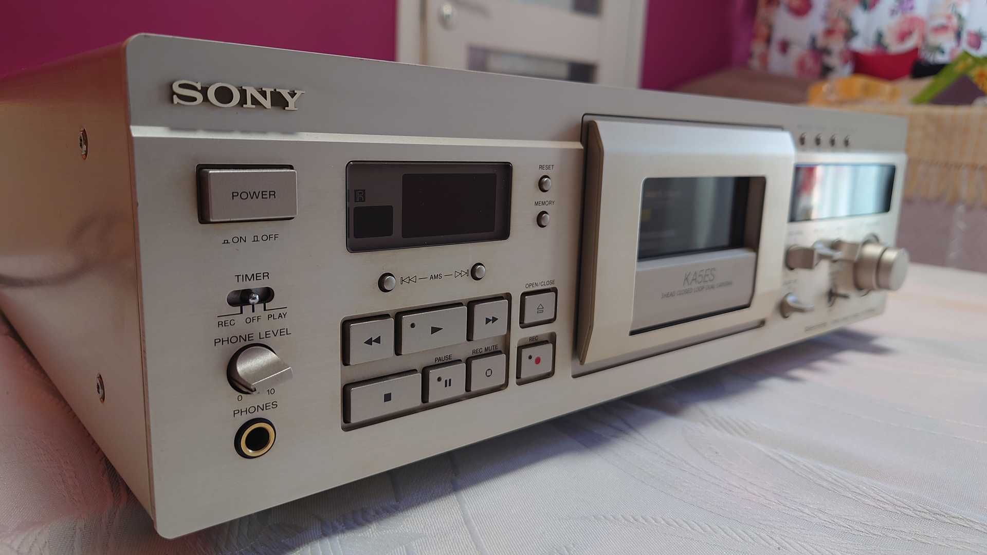 Magnetofon kasetowy Sony TC-KA5ES złoty