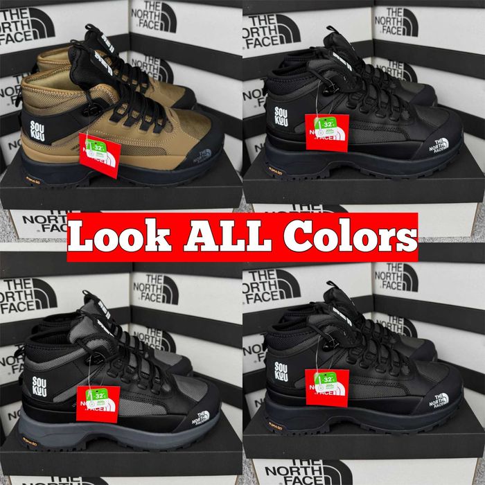 Мужские Ботинки The North Face x SOUKUU Glenclyffe Fur Кроссовки TNF