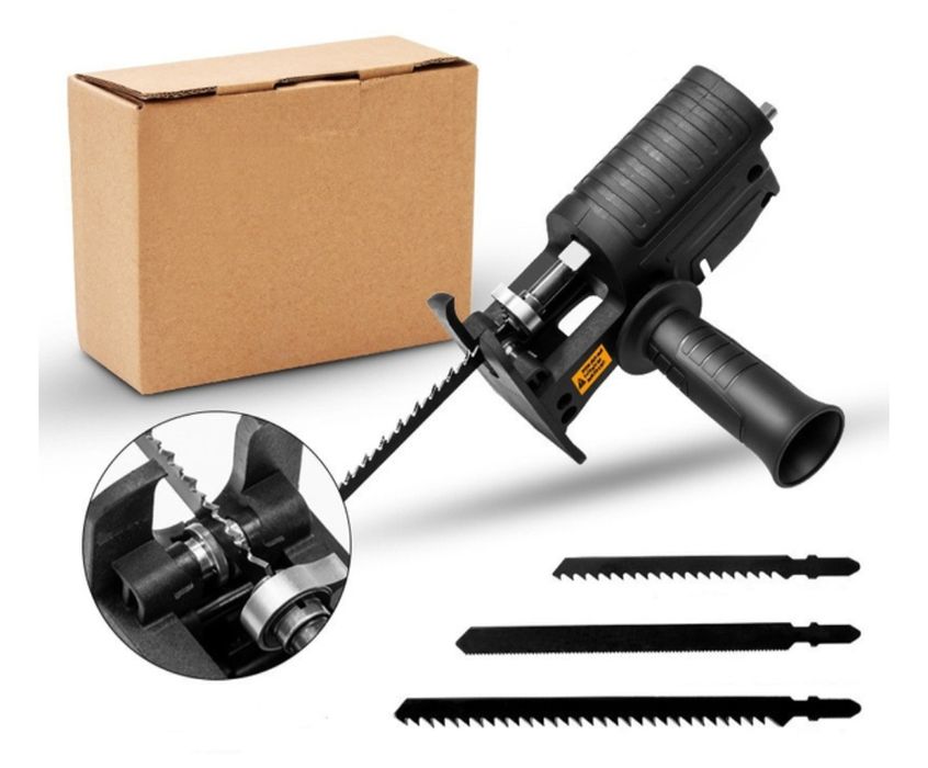 Насадка адаптер на дриль шуруповерт, шабельна пила лобзик