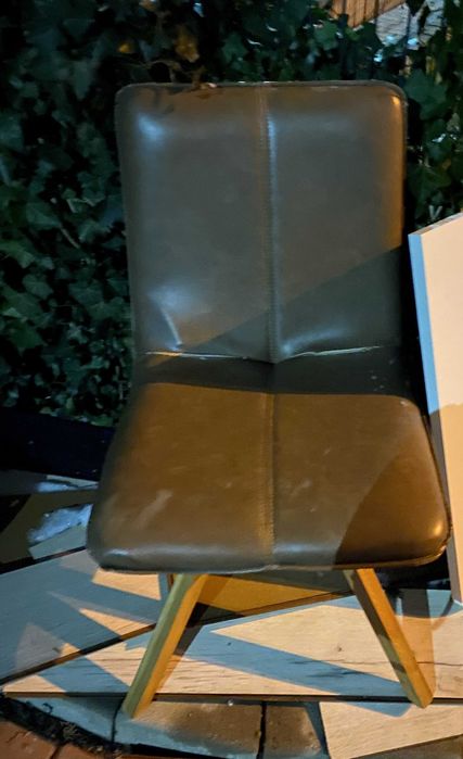 Krzesło sztuczna skóra