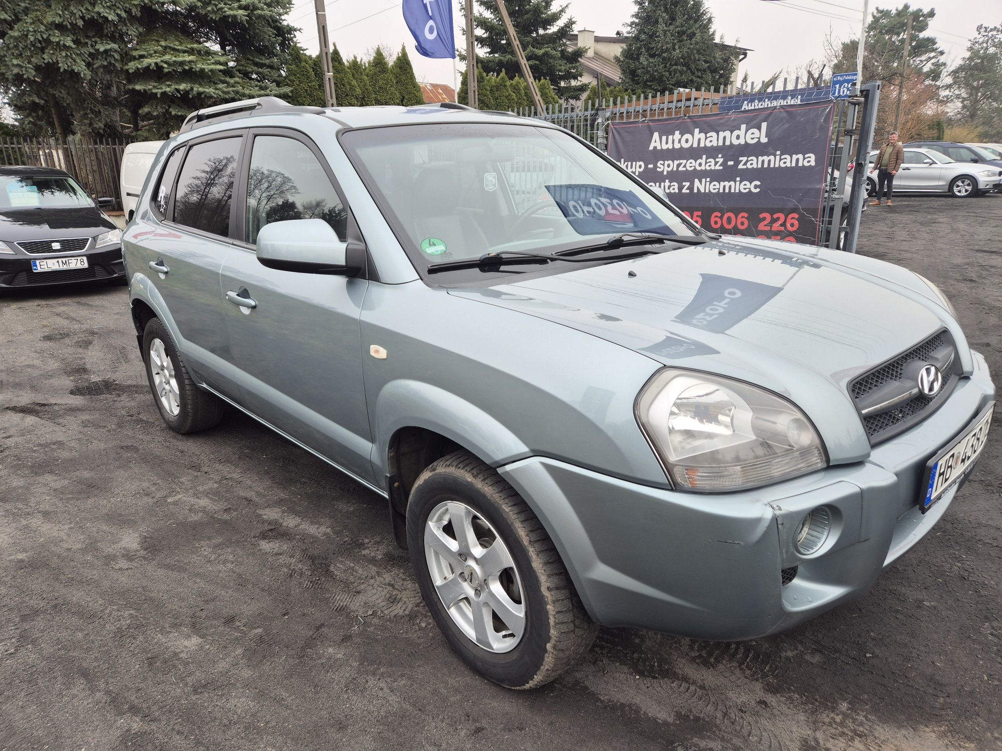 Hyundai Tuscon 2.0 16V • Klimatyzacja • Skórzana Tapicerka •Super stan