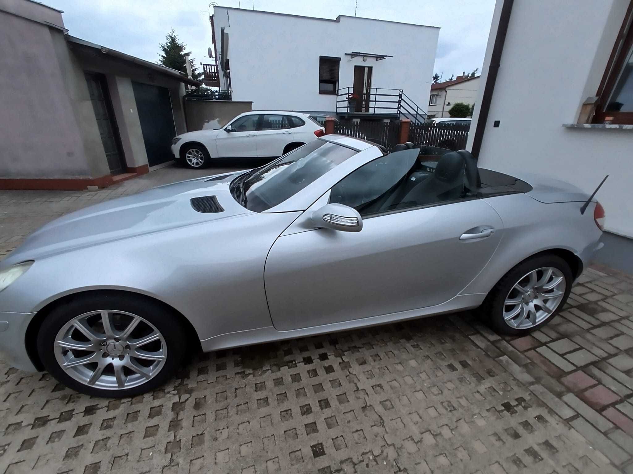 Mercedes SLK 200 kabriolet automat bezwypadkowy org lakier
