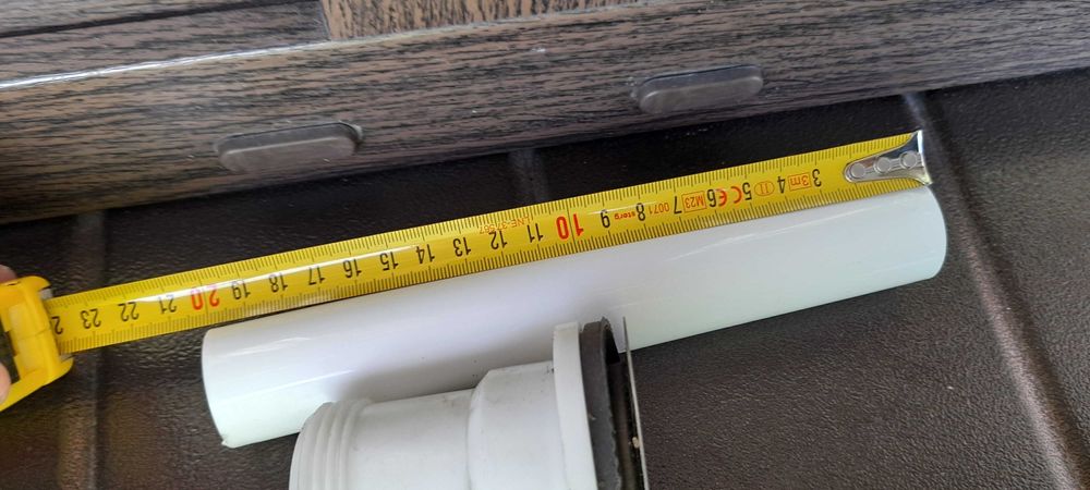 Siatka do zlewu syfon to co na foto stare zapasy nieużywane