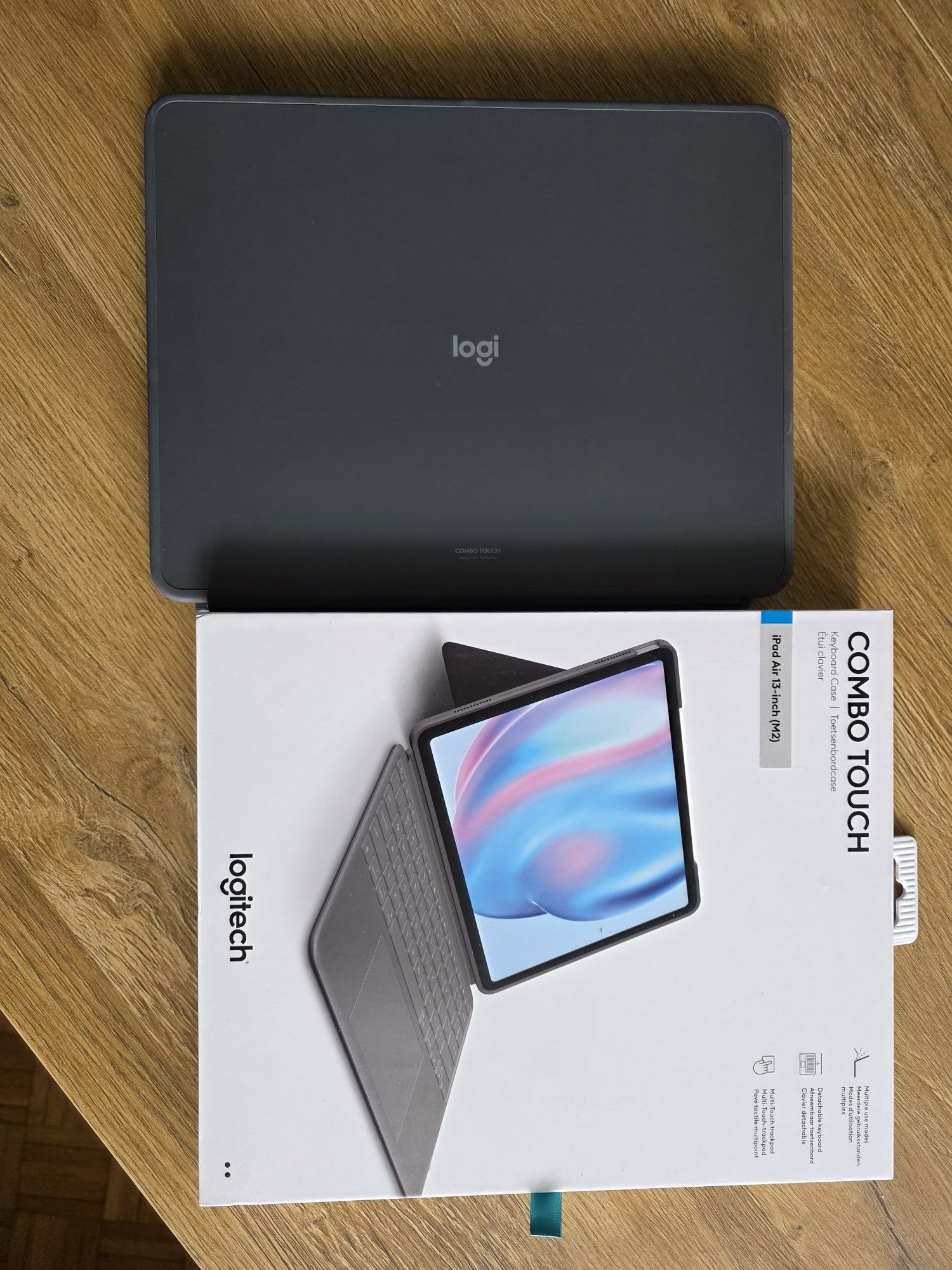 Logitech Combo Touch do iPada Air 13 cali M2 i M3 2024 i 2025,
