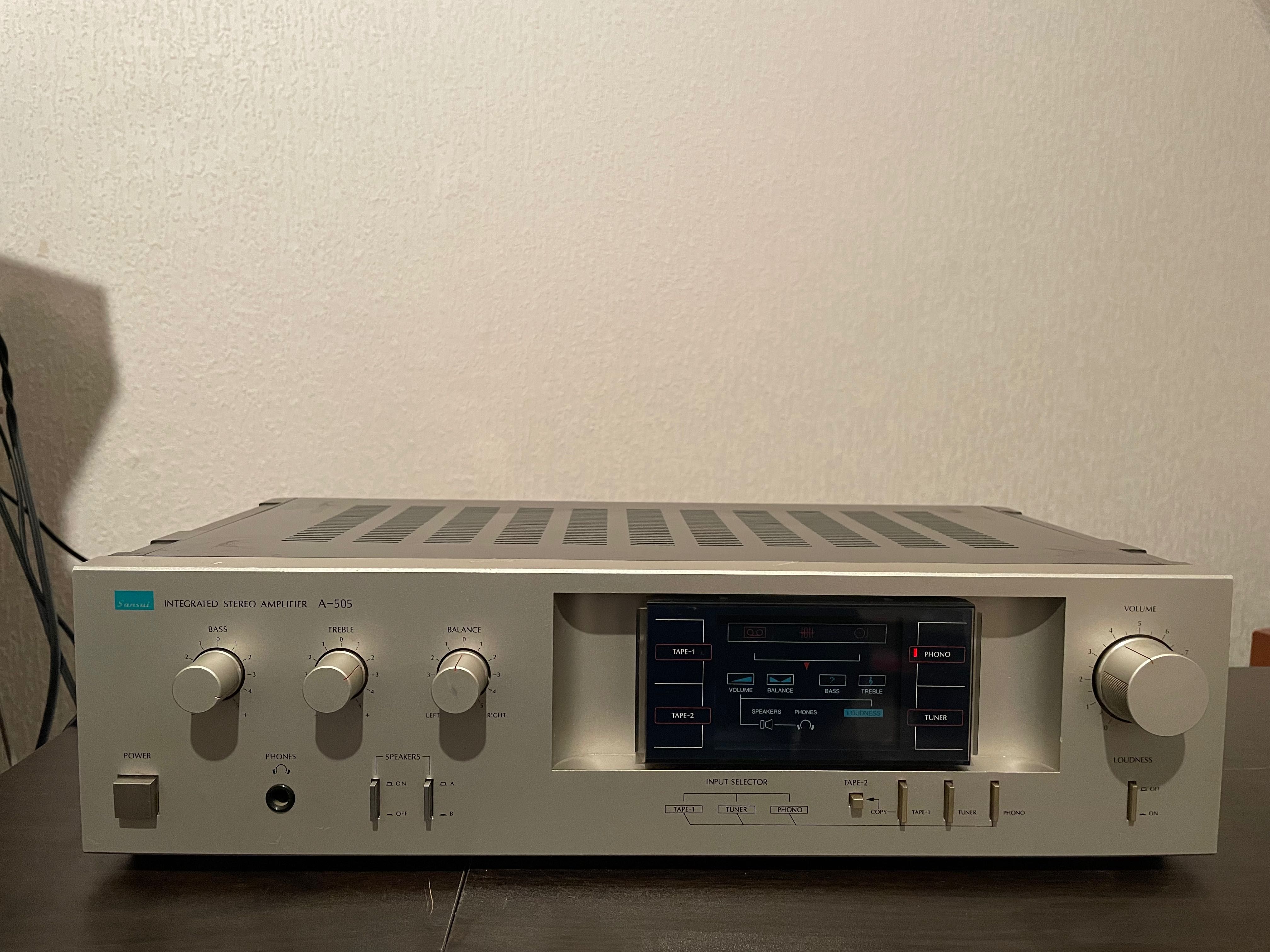 Sansui a 505 Wzmacniacz