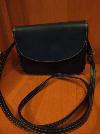 Мини-сумочка синяя