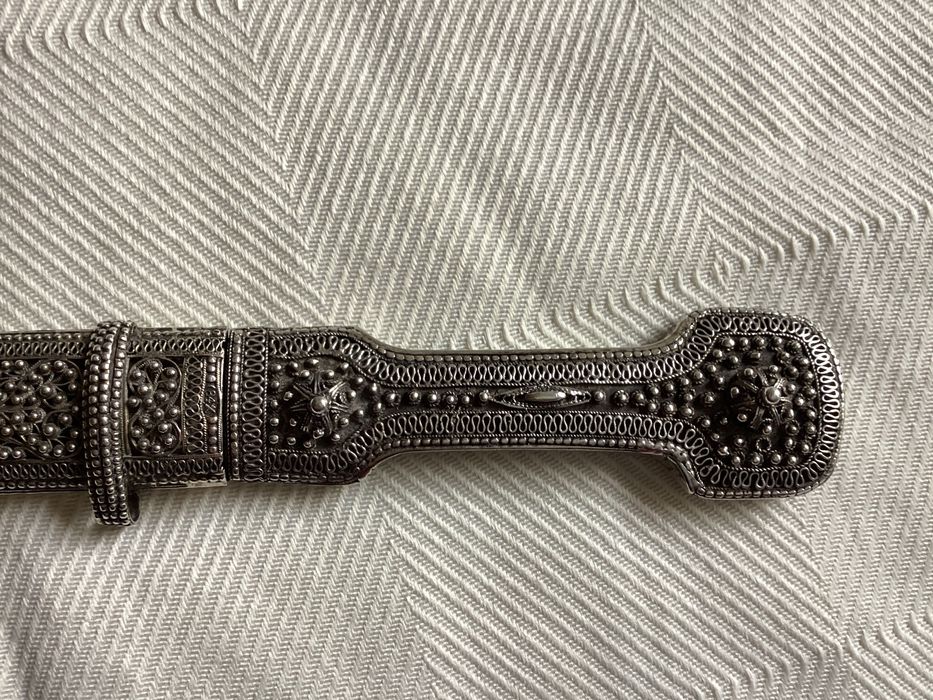 Kindżał srebro 84 Rosja Kaukaz