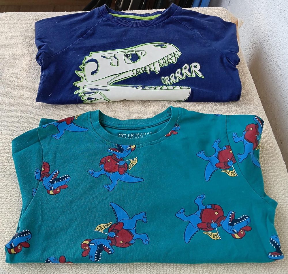 2 bluzki chłopięce F&F oraz Primark