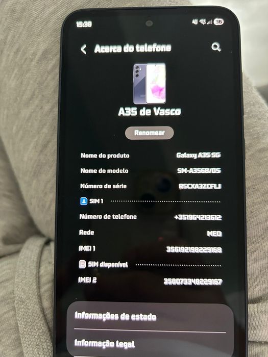 Samsung A35 5g como novo