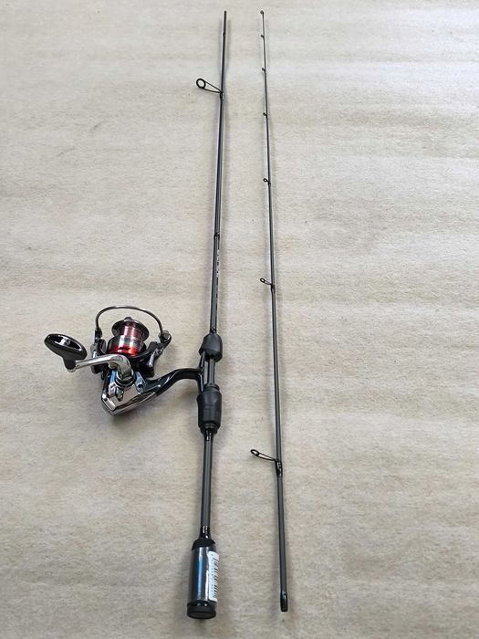 Zestaw Spinningowy Wędka Blade 198cm+Kołowrotek XK+Plecionka x8 0,14mm