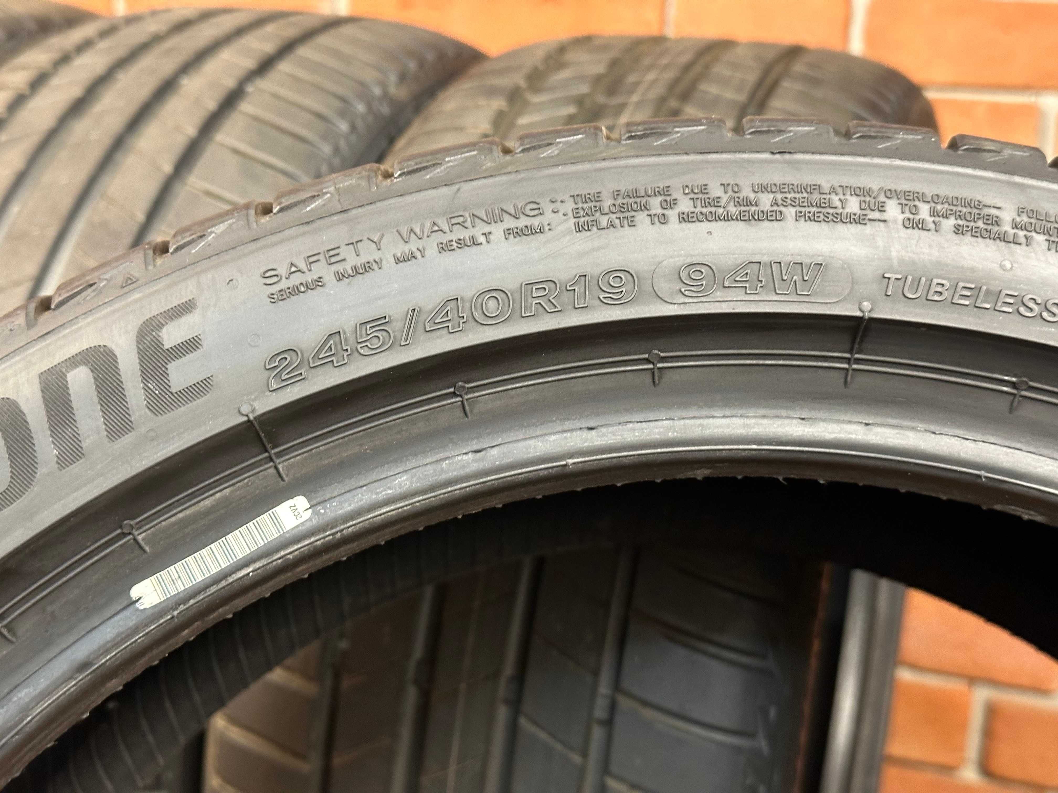 Bridgestone Turanza T005 245/40R19 94W DEMO 2022