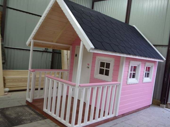 duży domek dla dzieci dziecka plac zabaw NA STANIE