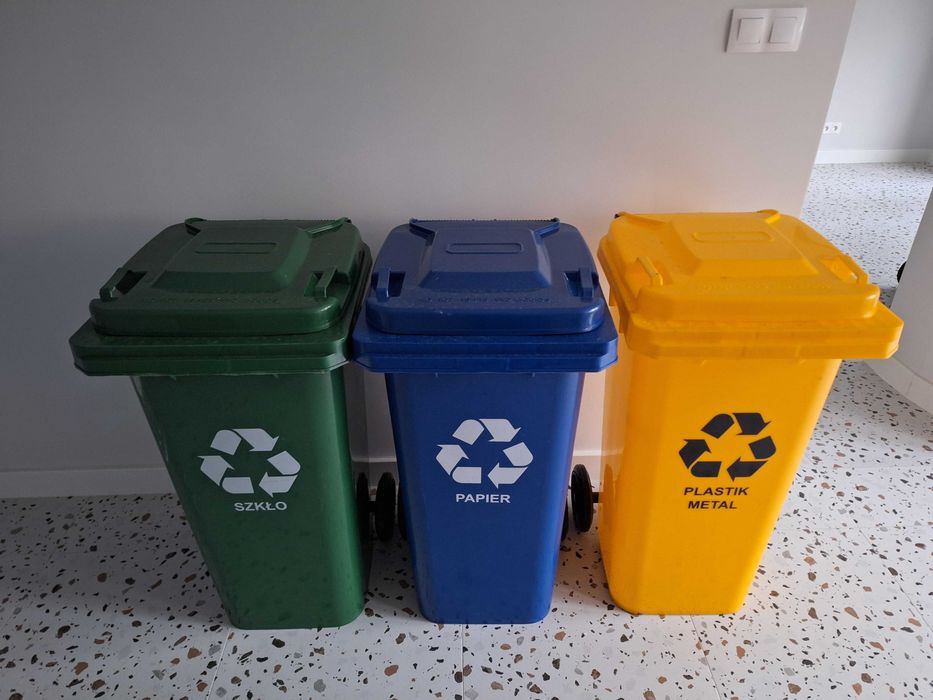 Kosze na śmieci zestaw