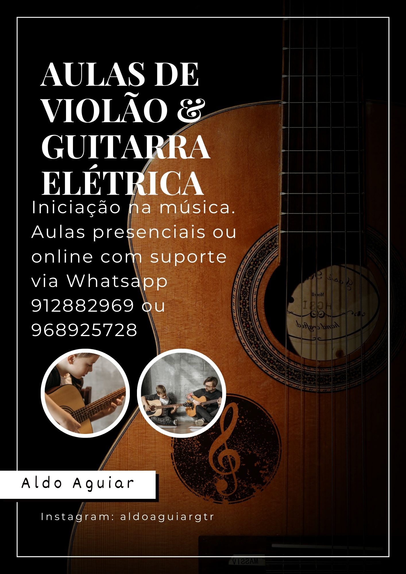 Aulas de guitarra/violão