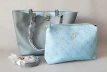 Torba torebka U.S. Polo Assn Malibu shopperka dwustronna
