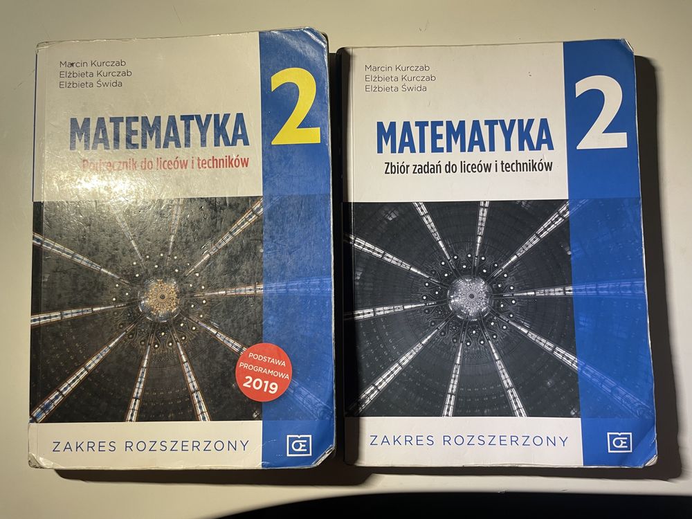 Matematyka 2 książki