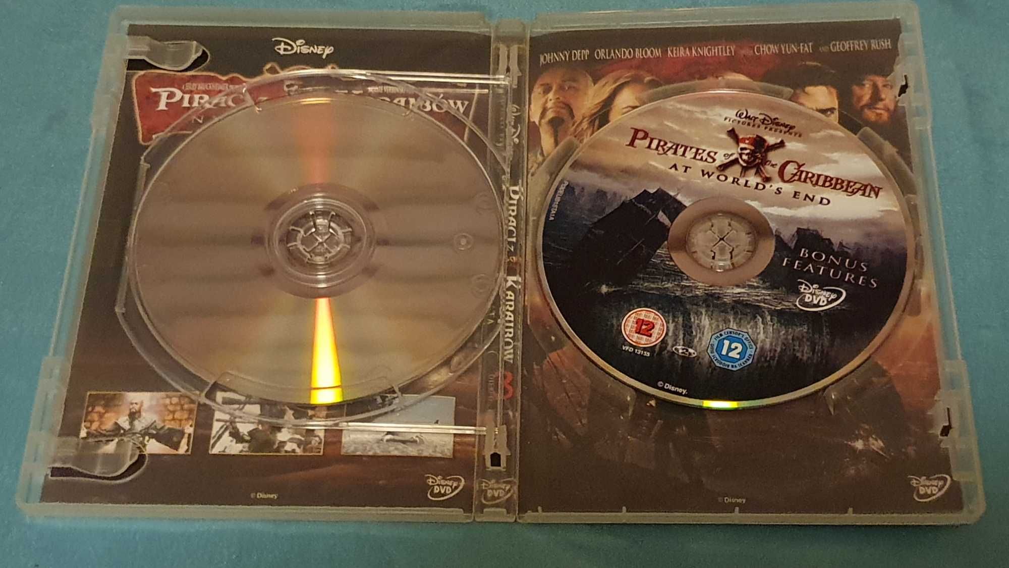 Piraci z Karaibów  na krańcu świata  DVD