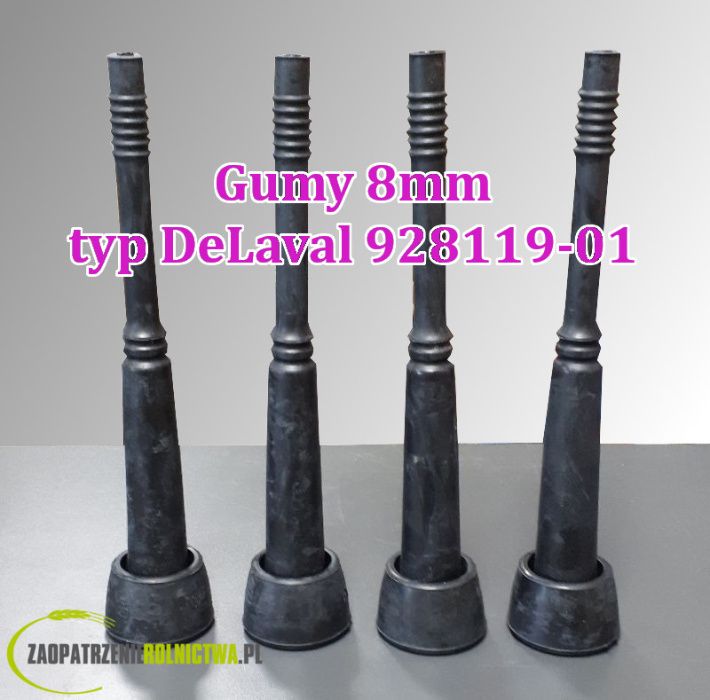 GUMY STRZYKOWE 8mm typ AlfaLaval do dojarki bańkowej