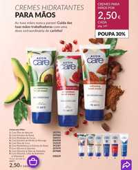 Produtos avon, fechados